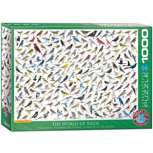 The World of Birds Puzzel (1000 stukjes) | Eurographics -, Hobby en Vrije tijd, Denksport en Puzzels, Nieuw, Verzenden