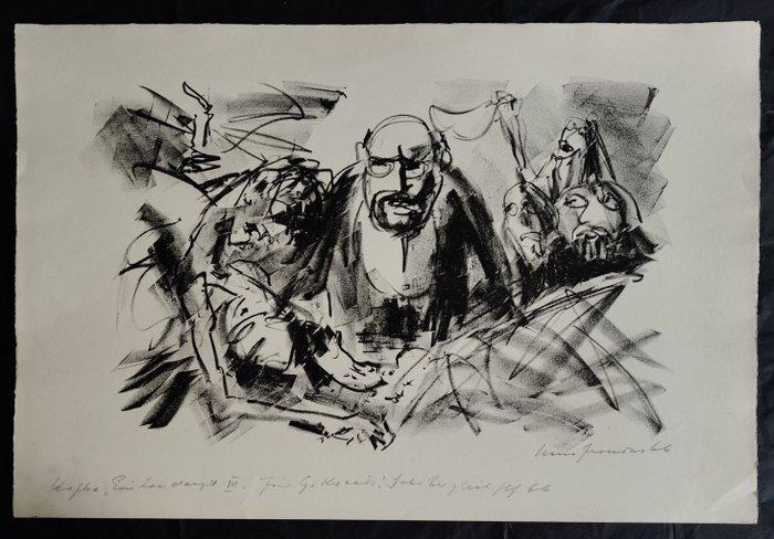 Hans Fronius (1903-1988) - Kafka, Ein Landarzt, Antiek en Kunst, Antiek | Overige Antiek
