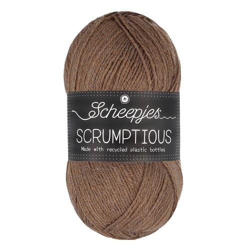 Scheepjes Scrumptious - 329 Hazelnut Mocha Slice, Hobby en Vrije tijd, Breien en Haken, Breien of Haken, Nieuw, Wol of Garen, Ophalen of Verzenden