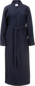 Tweedekans | Heckettlane Badjas Wafel - Kamerjas voor Dames, Ophalen of Verzenden, Zo goed als nieuw, Blauw