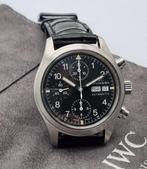 IWC - Pilot Chronograph 3706 Fliegerchronograph Black, Sieraden, Tassen en Uiterlijk, Horloges | Heren, Nieuw