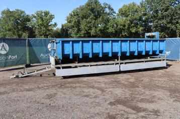 Veiling: Platte aanhanger Hulco R2 3500kg 2008 zonder Contai beschikbaar voor biedingen