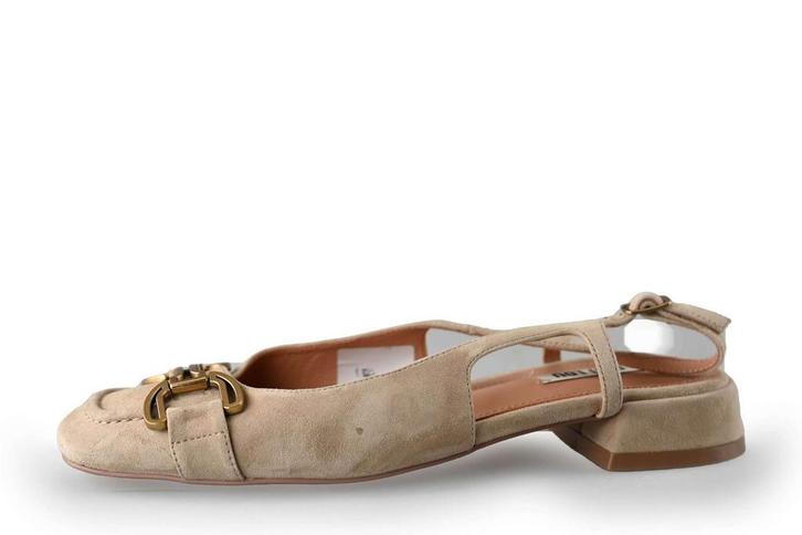 Bibi Lou Slingbacks in maat 38 Beige, Kleding | Dames, Schoenen, Beige, Zo goed als nieuw, Verzenden