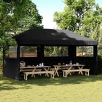 vidaXL Partytent Zwart 292 x 580 x 315 cm Oxford Stof, Verzenden, Nieuw, Partytent