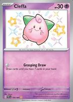 Cleffa 150/091 Paldean Fates, Hobby en Vrije tijd, Verzamelkaartspellen | Pokémon, Ophalen of Verzenden, Nieuw, Losse kaart, Foil