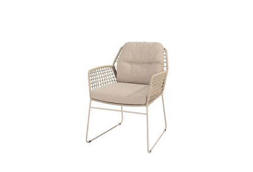 Taste by 4 Seasons Albano tuinstoel latte |, Tuin en Terras, Tuinsets en Loungesets, Ophalen of Verzenden