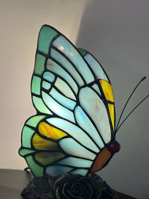 Kroonluchter - Glas-in-lood, Antiek en Kunst, Curiosa en Brocante