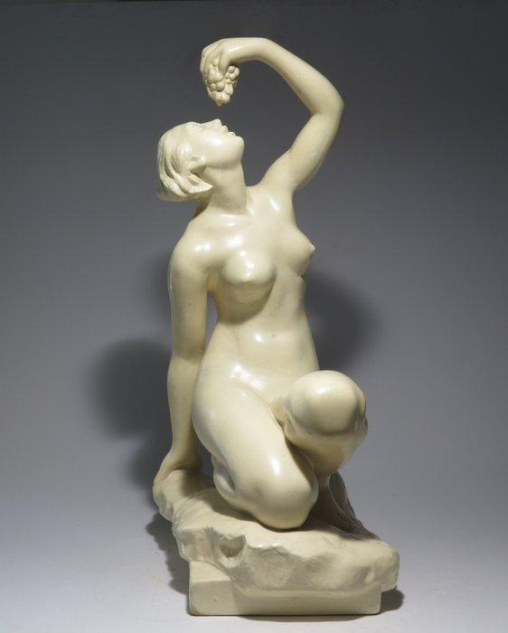 Josef Daniel Sommer(1886-1979) - sculptuur, Art Deco Lady, Antiek en Kunst, Antiek | Glas en Kristal