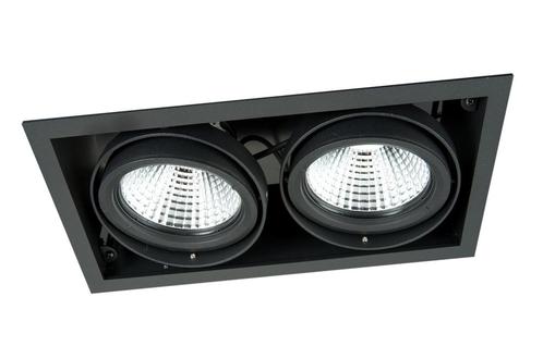 Inbouwspot Moon Dubbel 2x4500Lm 3000K Black, Zakelijke goederen, Kantoor en Winkelinrichting | Winkel en Inventaris
