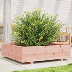 vidaXL Plantenbak 90x90x26,5 cm massief douglashout, Tuin en Terras, Bloembakken en Plantenbakken, Verzenden, Nieuw, Hout