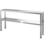 Rvs etagère 2 hoog 1900x300x700 mm, Zakelijke goederen, Horeca | Meubilair en Inrichting, Verzenden, Nieuw in verpakking