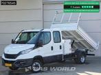 Iveco Daily 35C16 3.0L Kipper net Kist Dubbel Cabine Dubbell, Auto's, Stof, Gebruikt, Euro 6, Iveco