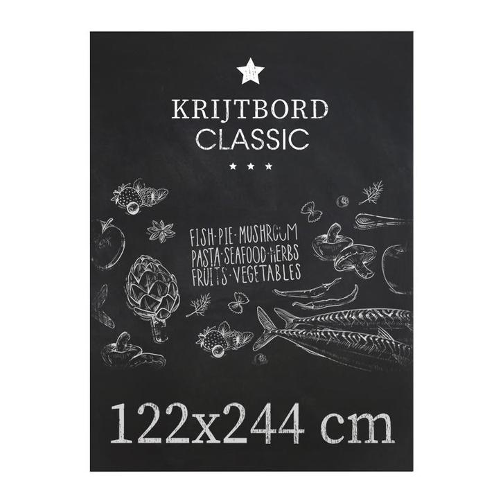 Krijtbord Classic 122x244 cm Zonder Ophangsysteem, Hobby en Vrije tijd, Tekenen