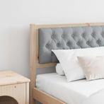 vidaXL Hoofdbord Anders Bruin en lichtgrijs 200 cm Massief, Verzenden, Nieuw, Bruin, Hout