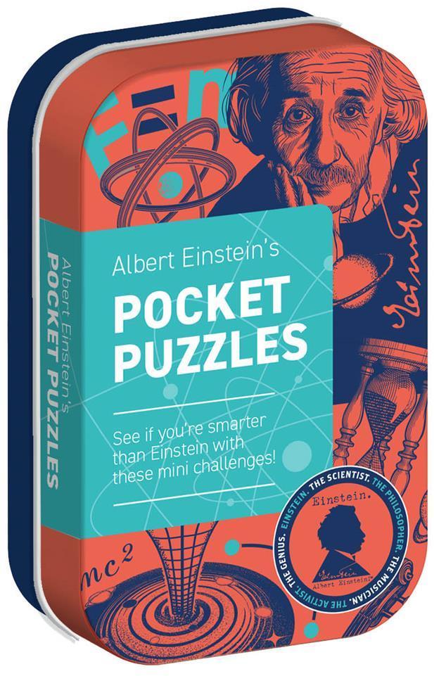 Albert Einstein - Pocket Puzzles | Professor Puzzle -, Hobby en Vrije tijd, Denksport en Puzzels, Nieuw, Verzenden
