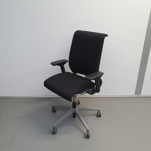 Steelcase Think bureaustoel - nieuwe zwarte stof, Huis en Inrichting, Bureaus, Ophalen of Verzenden