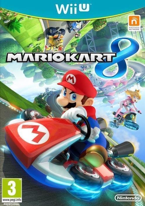 Mario Kart 8 - Wii U Wii U Garantie & morgen in huis!, Spelcomputers en Games, Games | Nintendo Wii U, 3 spelers of meer, Zo goed als nieuw