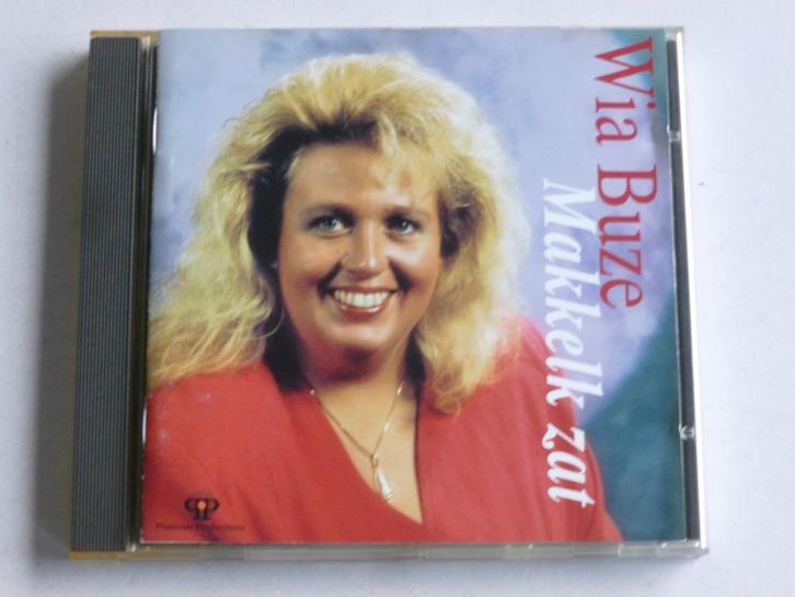 Wia Buze - Makkelk zat, Cd's en Dvd's, Cd's | Nederlandstalig, Zo goed als nieuw, Verzenden