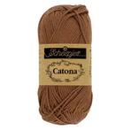 Scheepjes Catona 50gr - 157 Root Beer, Hobby en Vrije tijd, Breien en Haken, Verzenden, Nieuw
