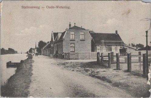 OUDE-WETERING - Stationsweg, Verzamelen, Ansichtkaarten | Nederland, Verzenden