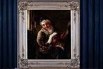 Hollandse School (XVIII-XIX) - Kind en Kalf (NO RESERVE), Antiek en Kunst, Kunst | Schilderijen | Klassiek