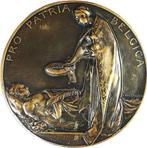 België. Albert I. Historical Medal Heroic Sacrifice for the