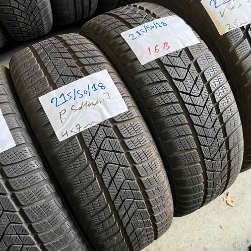 2 x Pirelli Sottozero 3 215-50-18 Winterbanden 7mm, Auto-onderdelen, Banden en Velgen, 18 inch, Winterbanden, 215 mm, Personenwagen