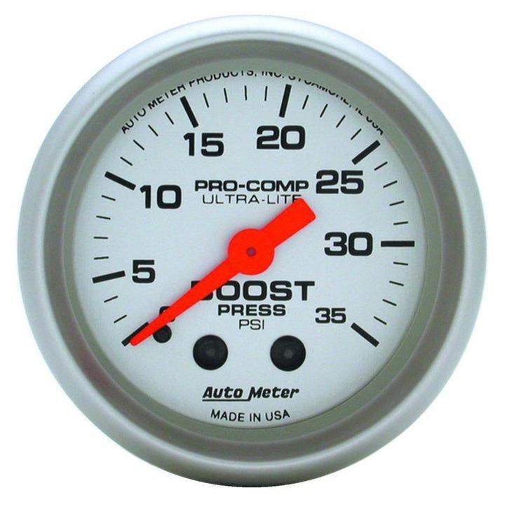 Autometer Ultra-Lite 52mm 35 PSI Mechanical  Boost Gauge -, Auto-onderdelen, Interieur en Bekleding, Ophalen of Verzenden