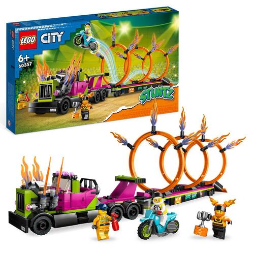 LEGO City - Stunt Truck & Ring of Fire Challenge 60357, Kinderen en Baby's, Speelgoed | Duplo en Lego, Ophalen of Verzenden