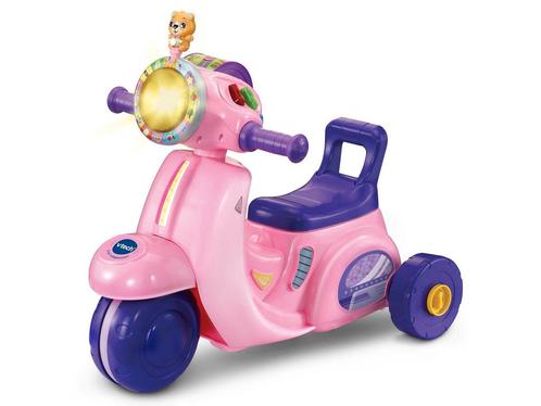 VTech Baby 2 in 1 Loopscooter roze, Huis en Inrichting, Woonaccessoires | Overige, Zo goed als nieuw, Verzenden