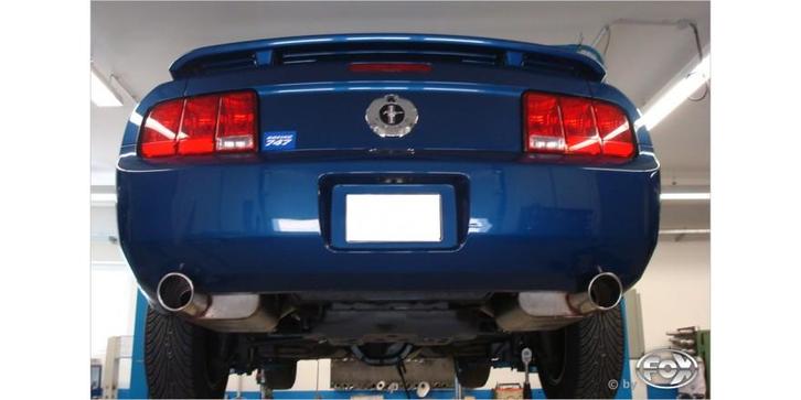 FOX Ford Mustang Coupé einddemper rechts/links met Y-aanslui, Auto-onderdelen, Uitlaatsystemen, Nieuw, Verzenden
