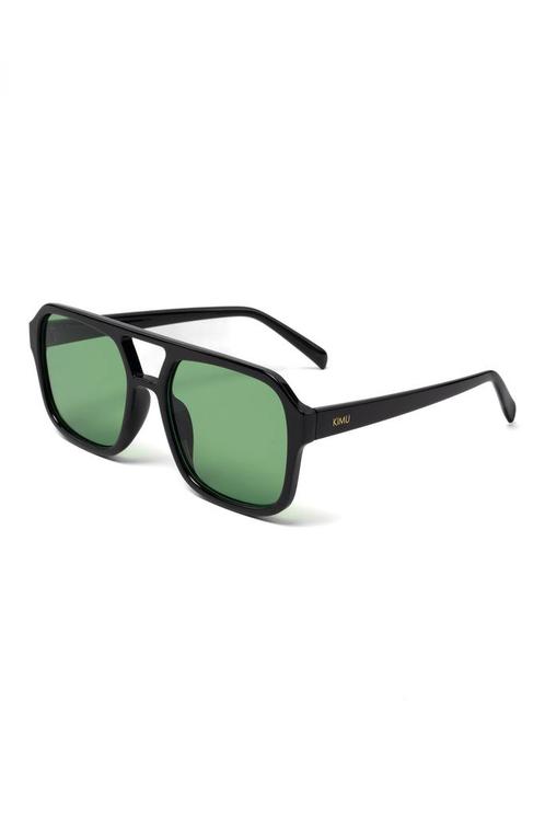 Influencer Zonnebril Groene Glazen Zwart Montuur Social Medi, Hobby en Vrije tijd, Feestartikelen, Carnaval, Feestartikel, Nieuw