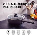 Brabantia VANTA Hapjespan met Glazen deksel - Ø 24 cm –, Huis en Inrichting, Keuken | Potten en Pannen, Verzenden, Nieuw