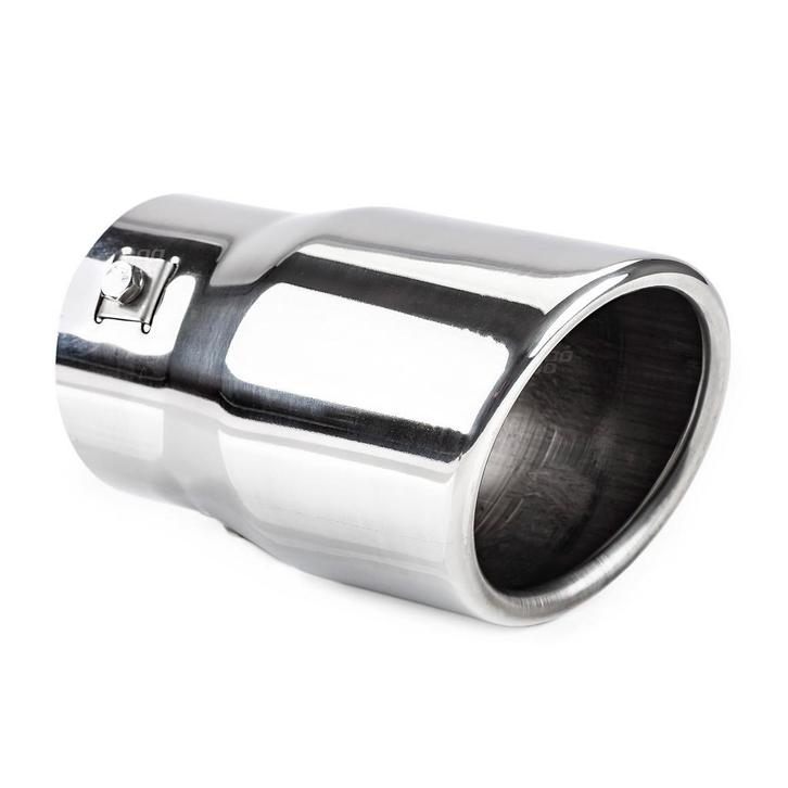 Uitlaat Sierstuk - RVS Verchroomd - Diameter 48-65mm, Auto-onderdelen, Uitlaatsystemen, Nieuw, Verzenden