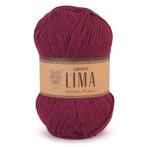 DROPS Lima Uni Colour - 5820 robijnrood - Wol Garen, Ophalen of Verzenden, Nieuw