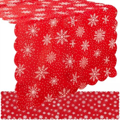 Ruhhy Kersttafel Loper 150x35cm: Voeg Feestelijke Flair T..., Diversen, Kerst, Nieuw, Ophalen of Verzenden