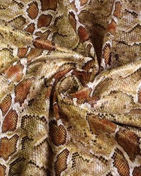 Imitatie Leer Krokodil, Hobby en Vrije tijd, Stoffen en Lappen, Overige kleuren, Nieuw