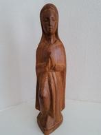 Beeld, Heilige Maria houtsnijwerk - 31.5 cm - Hout, Antiek en Kunst