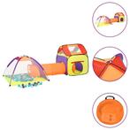 vidaXL Kinderspeeltent met 250 ballen 338x123x111 cm, Kinderen en Baby's, Verzenden, Nieuw