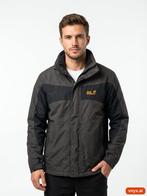 Jack Wolfskin Jacket in Grey/Black size XL, Kleding | Heren, Ophalen of Verzenden, Nieuw, Overige maten, Jack Wolfskin