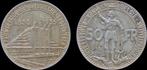 Belgium Leopold Iii 50 frank 1935vl-posb zilver, Postzegels en Munten, Verzenden