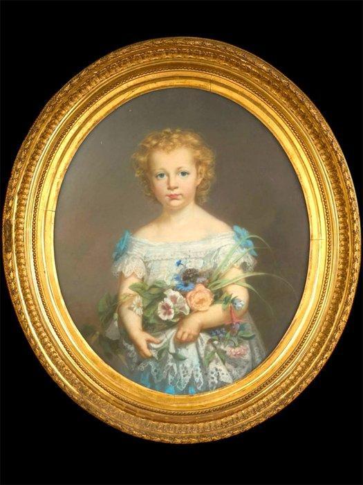 Jean Baptiste Greuze (1725-1805) - follower of, Navolger van, Antiek en Kunst, Kunst | Schilderijen | Klassiek