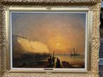 Jacques Van Gingelen (1810-1869) - Cotes de France, Antiek en Kunst, Kunst | Schilderijen | Klassiek