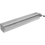 vidaXL Zwembadwaterval met LEDs rechthoekig 60 cm roestvrij, Verzenden, Nieuw