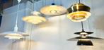 diverse vintage schalenlampen Scandinavisch design, Gebruikt, Verzenden, Vintage, Metaal