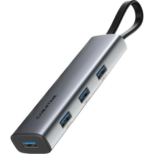 Cabletime – USB C hub 4 in 1 – 4x USB 3.0 – 5Gpbs, Computers en Software, Dockingstations, USB-hub, Nieuw, Laptop, Ophalen of Verzenden