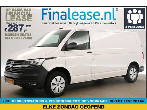 Volkswagen Transporter 2.0 TDI L2H1 Airco Cruise PDC €287pm, Auto's, Bestelauto's, Lease, Handgeschakeld, Diesel, Volkswagen, Wit