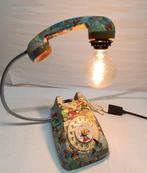 Tafellamp - Telefoon Sip/Italtel omgevormd tot lamp - Koper, Antiek en Kunst