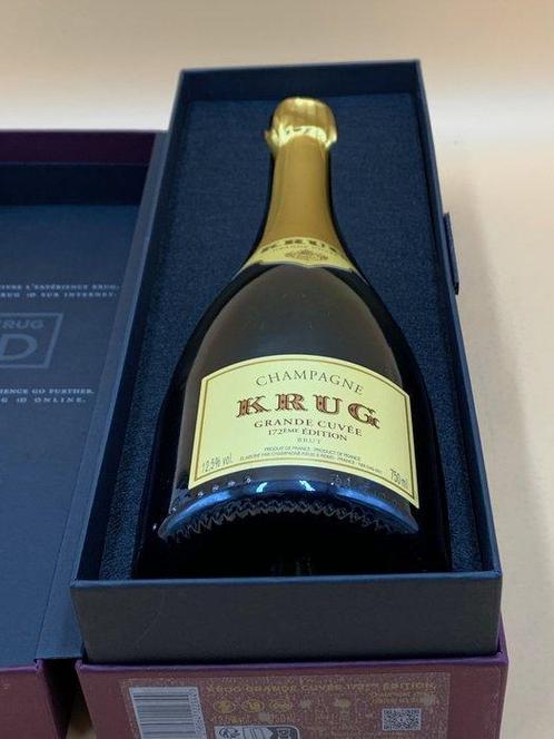 Krug, 172 ème Édition - Champagne Brut - 1 Fles (0,75 liter), Verzamelen, Wijnen
