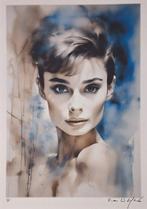 Audrey Hepburn - watercolor edition by Emma Wildfang - Large, Nieuw